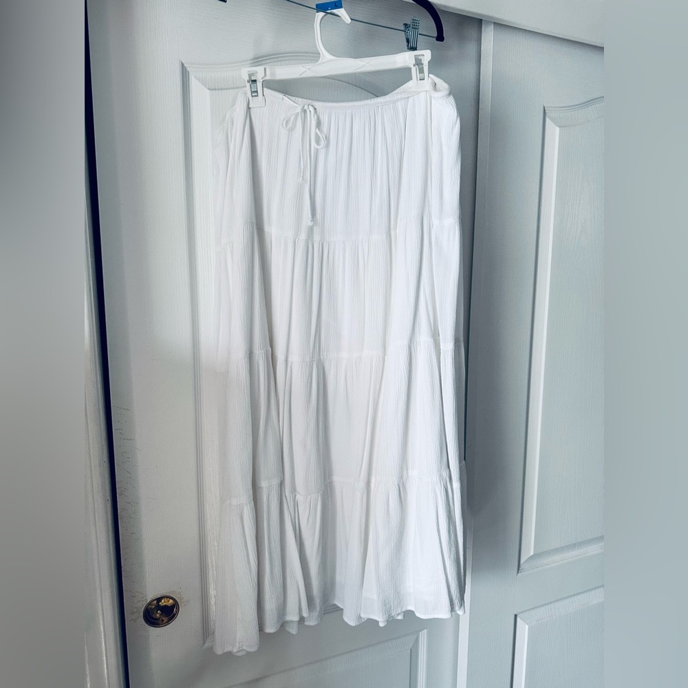 Aerie Offline Tiered Maxi Skirt - Picture 2 of 6
